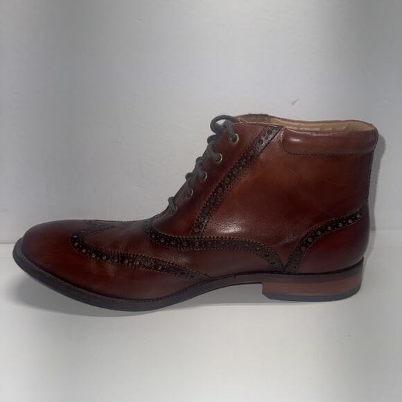 Cole Haan William Wingtip Men\'s Chukka Boots size 10 Brown Leather C20286 main image 8